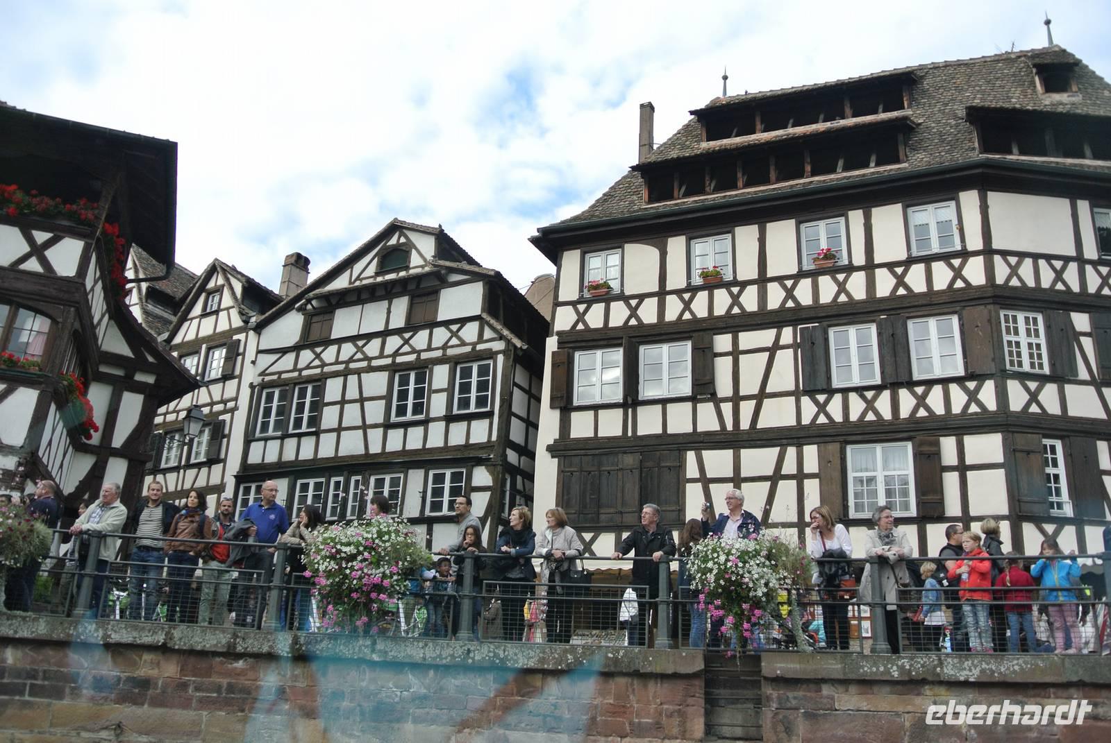 Bootsfahrt durch Straßburg