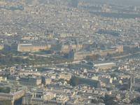 Blick vom Eiffelturm - Louvre