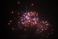 Feuerwerk in Juan les Pins 