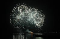 Feuerwerk in Juan les Pins 