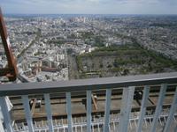 Blick auf den Friedhof von Montparnasse