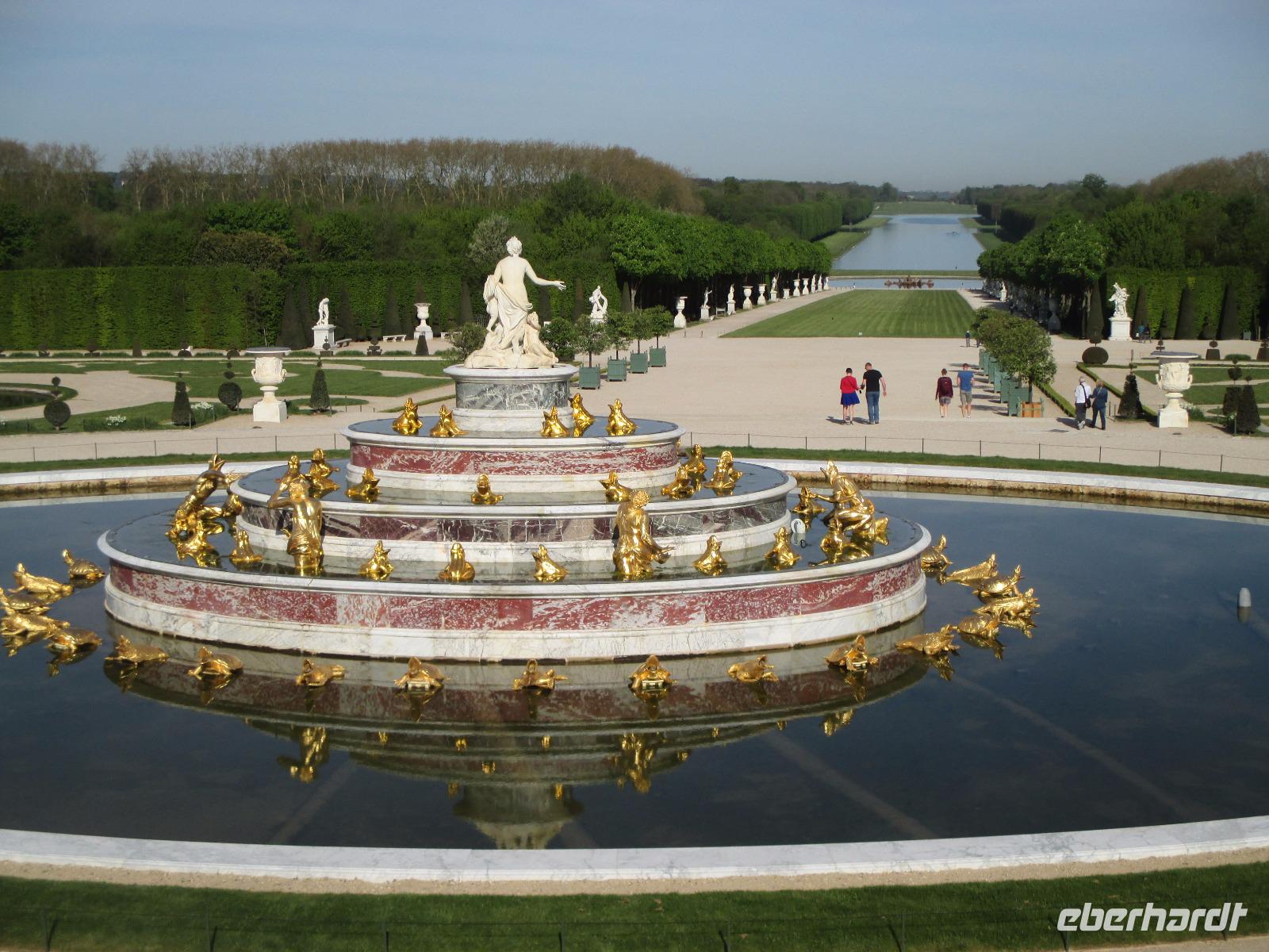 Versailles - morgens