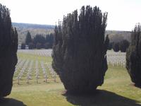 Soldatenfriedhof auf den Schlachtfeldern von Verdun