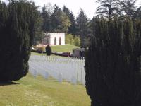 Soldatenfriedhof auf den Schlachtfeldern von Verdun