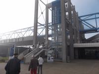 Pont de Normandie im Nebel