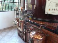 Calvadosbrennerei im Chateau de Breuil