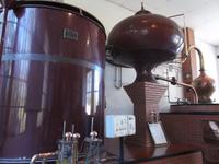 Calvadosbrennerei im Chateau de Breuil