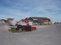 Boot zur Austern- und Hummerernte