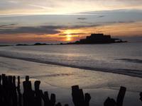 Sonnenuntergang in St. Malo