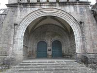 Locronan, Portal der Kirche St. Ronan