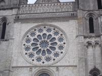 Fensterrose, Westfassade der Kathedrale von Chartres