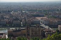 Lyon, Blick von Fourvrière-Hügel