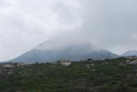 Blick auf den Bergen