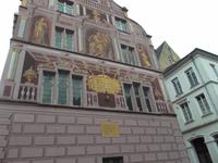 Klapperstein am Rathaus von Mulhouse