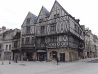 Fachwerkhäuser in Dijon