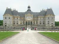 Schloss Vaux-le-Vicomte Gartenseite 