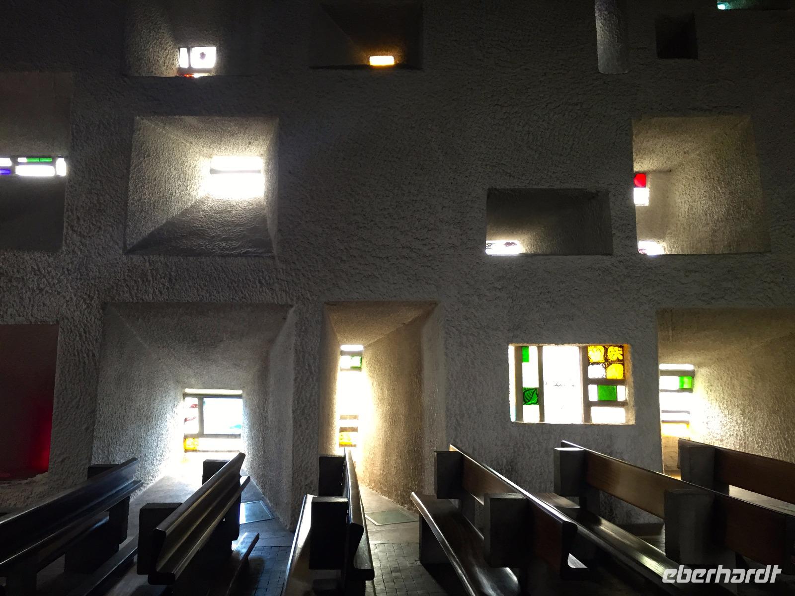 Kapelle in Ronchamp von Le Corbsier