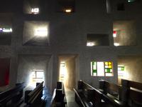 Kapelle in Ronchamp von Le Corbsier