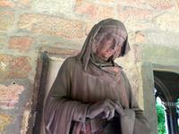 Skulptur aus Vogesensandstein-Schongauer dargestellt von Bartholdi