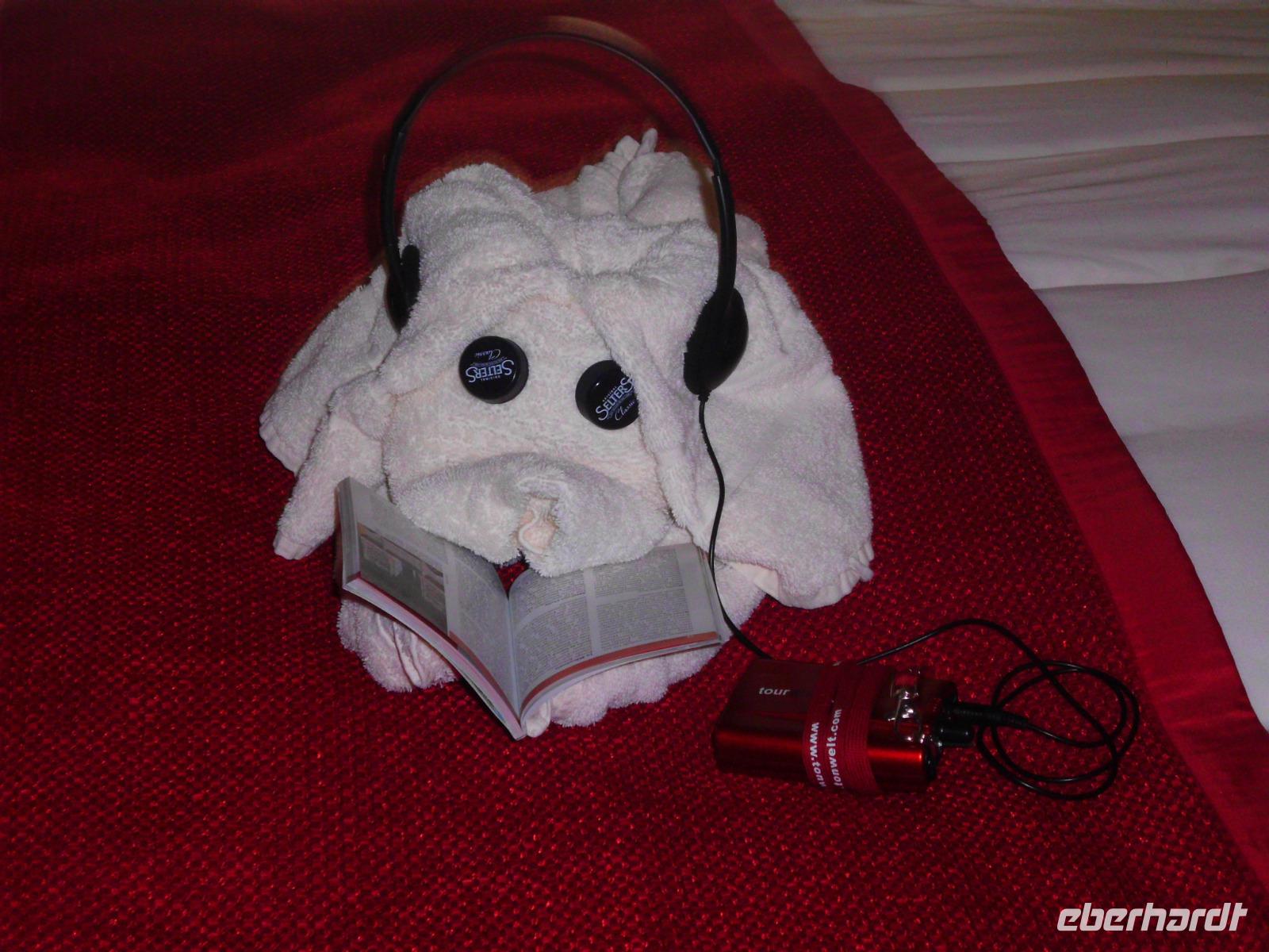 da traut sich einer was... Kabinenschmuck