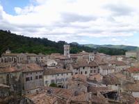 Blick über die Dächer von Viviers