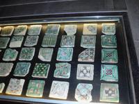 Papstpalast - originale Bodenkacheln aus dem 14. Jahrhundert