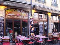 Restaurant in Lyons altem Stadtviertel