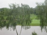 Ausblick aus dem Zimmer des Golfhotels