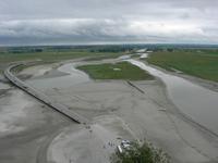 Mündung des Couesnon am Mont-Saint-Michel 