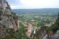 042. Blick von der Kapelle von Moustiers