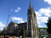 Quimper - Gesamtansicht der Kathedrale
