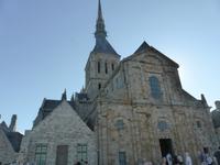Mont St. Michel - Kirche Westfassade