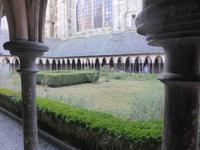 Mont St. Michel - Kirche Kreuzgang