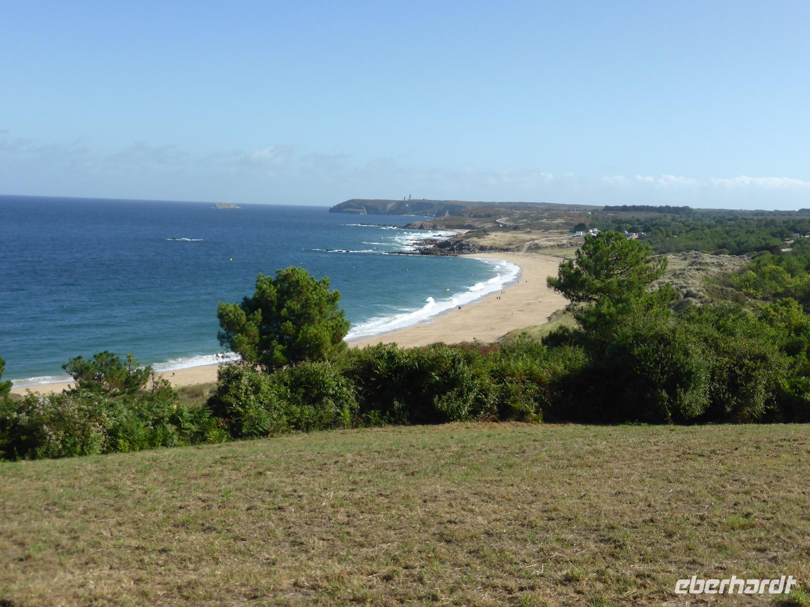 Bucht von Pleherel Plage mit Cap Frehel