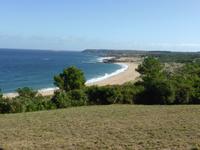 Bucht von Pleherel Plage mit Cap Frehel