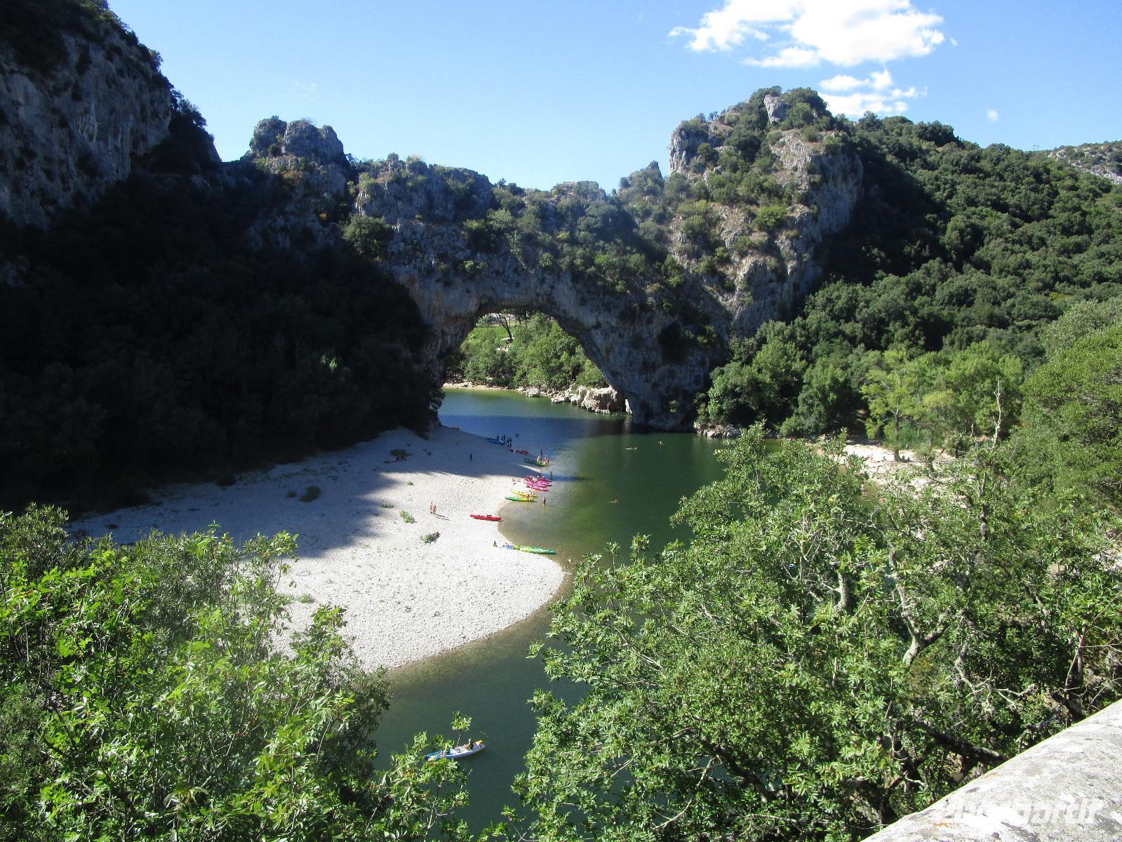 Ardeche. Pont d'Arc