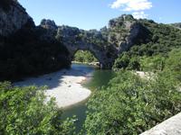 Ardeche. Pont d'Arc