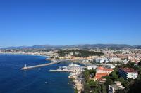 Blick über die Bucht von Nizza