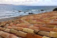 Typische Dachdeckung der Provence und Côte d'Azur