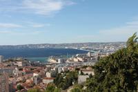 Blick auf Marseille