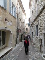 239-Die engen Straßen von St. Paul de Vence