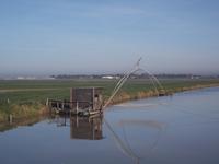 Setznetze in der Polder-Landschaft von Bourgneuf/Ile de Bouin