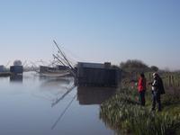 Setznetze in der Polder-Landschaft von Bourgneuf/Ile de Bouin