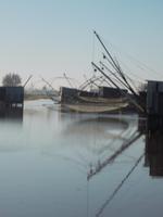 Setznetze in der Polder-Landschaft von Bourgneuf/Ile de Bouin