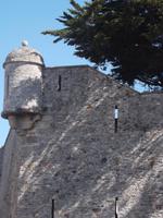 Donjon, Kern der Burg von Noirmoutier-en-l'Ile, Wachhäuschen 