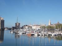 Hafen von La Rochelle mit Tour St.Nicholas, Kettenturm und 