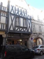 Fachwerkhäuser in der Altstadt von La Rochelle