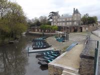 Bootshafen von Arcais im Marais Poitevin