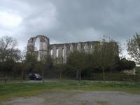 die Abtei von Maillezais mit Kathedrale war einst Bischofssitz