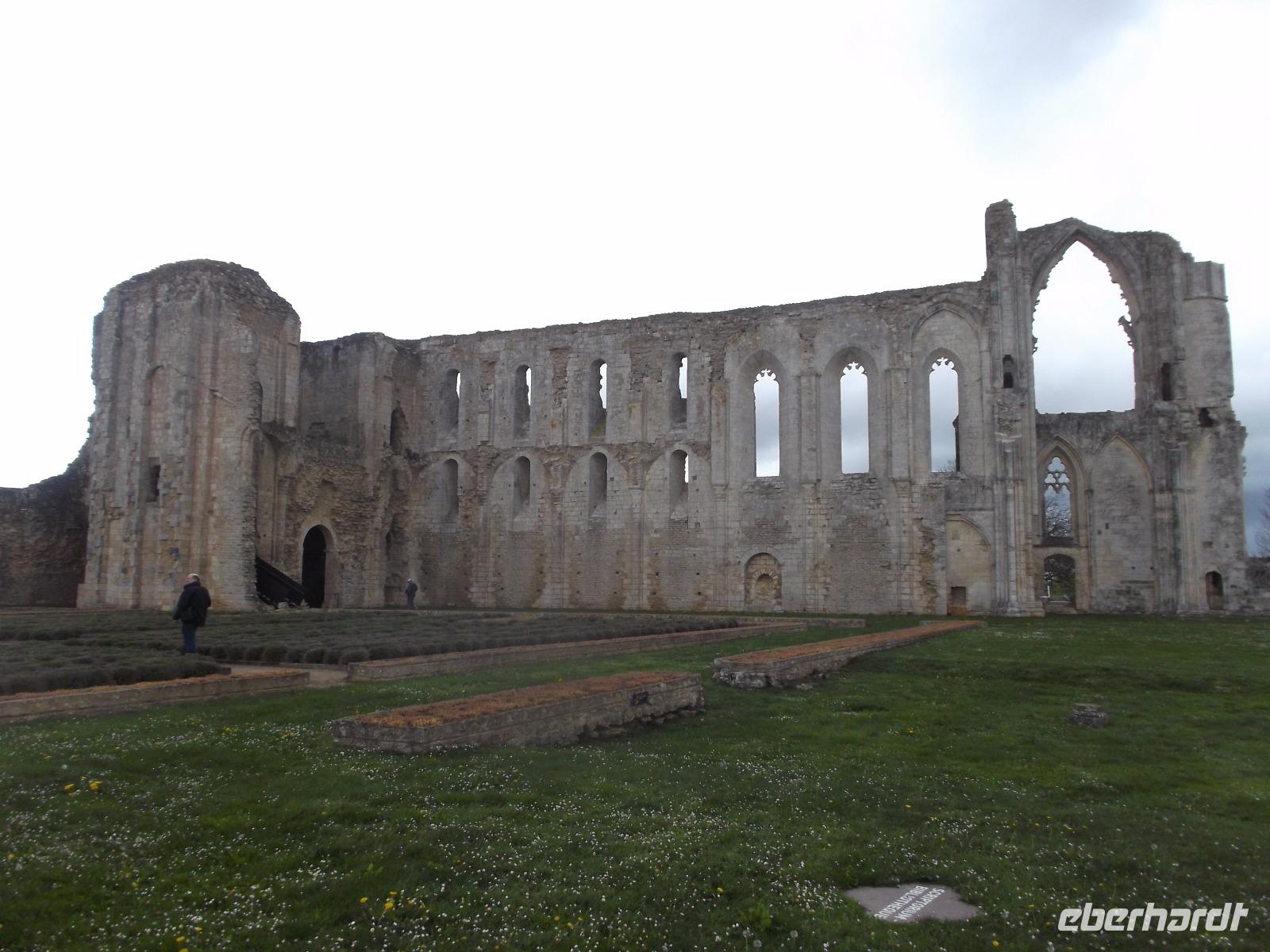 die Abtei von Maillezais mit Kathedrale war einst Bischofssitz